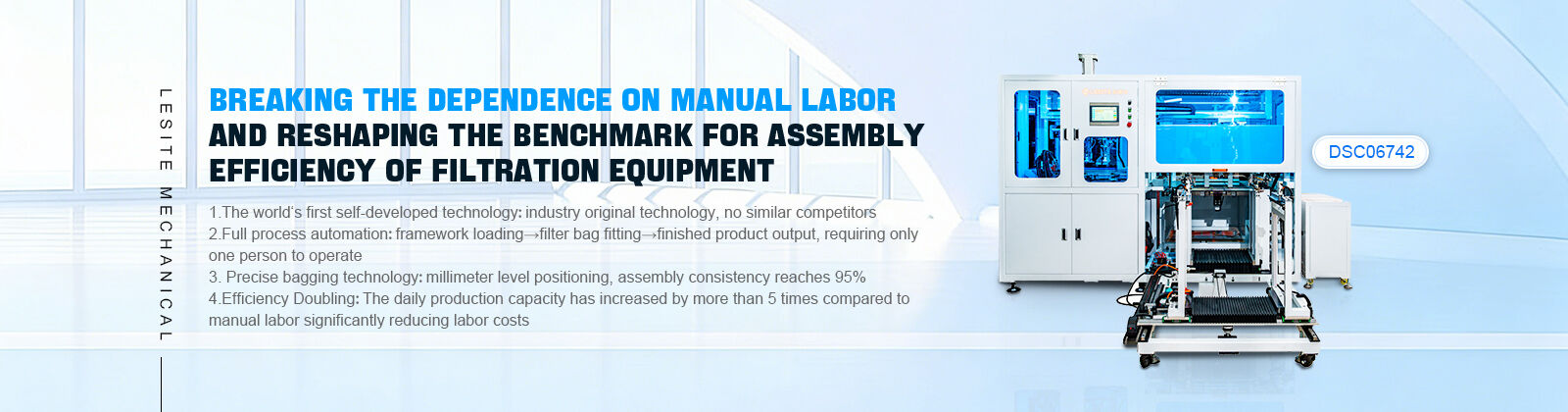 Filtre à air faisant la machine