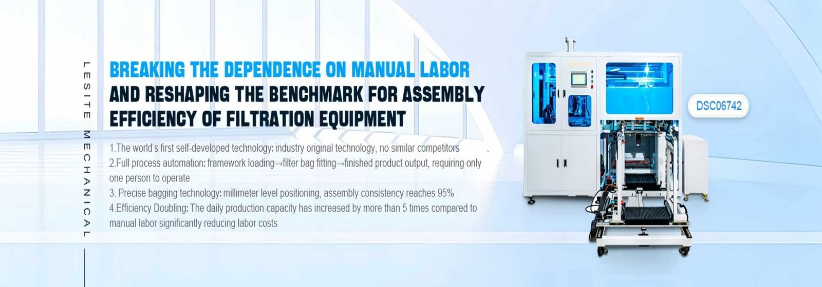 Filtre à air faisant la machine