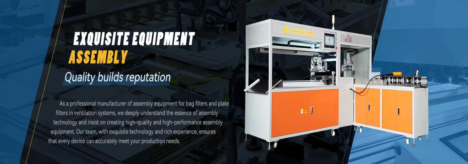 Filtre de poche faisant la machine