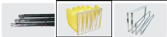 Filtre à air de sac de haute précision Machine de formage du cadre intérieur personnalisable