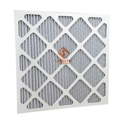Filtre à air de Commerical G3 G4 Merv 8 Hepa pour la CAHT, filtre plissé de panneau