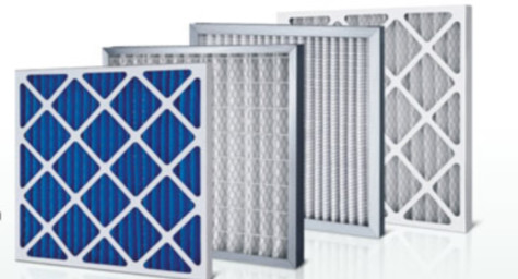 Capacité de retenue Pré-filtre plissé Grande surface de filtration Faible résistance