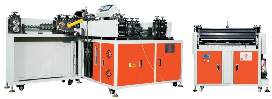 Machine industrielle de fabrication de cadre de filtre à air à tension 380V alimentée par un moteur de 3,5 kW
