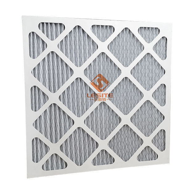 Filtre à air de Commerical G3 G4 Merv 8 Hepa pour la CAHT, filtre plissé de panneau
