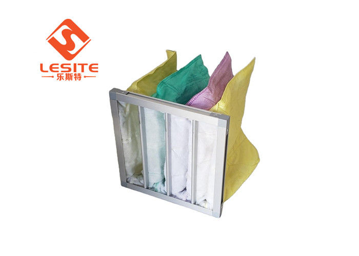 Structure unique ouverte de filtre à manches du sac 85% Hepa de consommation basse d'énergie