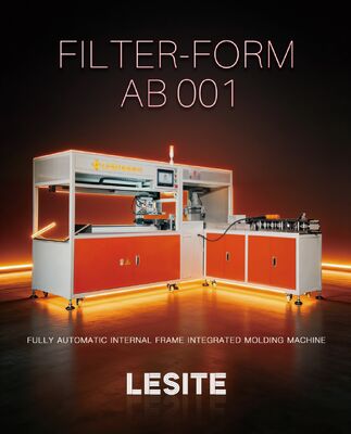 Machine de formage de cadre interne de filtre à poche 5,5 KW 220V à haute capacité de production pour le moulage automatique de cadre interne